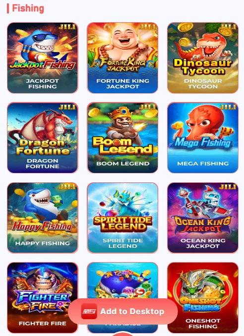 fishing games