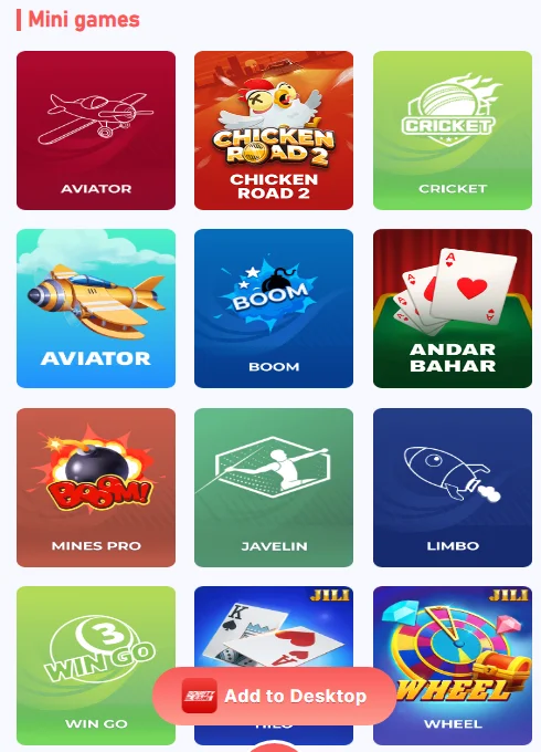 mini games
